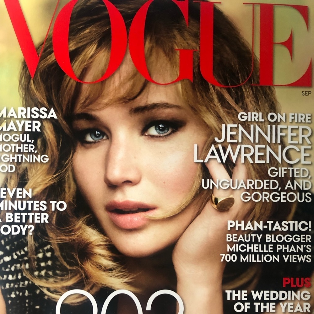 Vogue September 2013 Jennifer Lawrence
